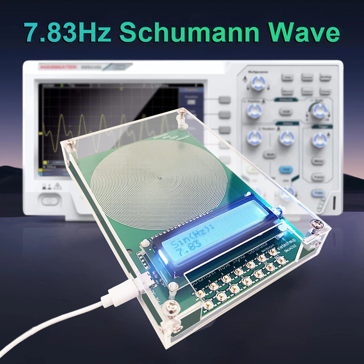 AetheLyx Schumann Resonance & Pure Sine Signal Generator