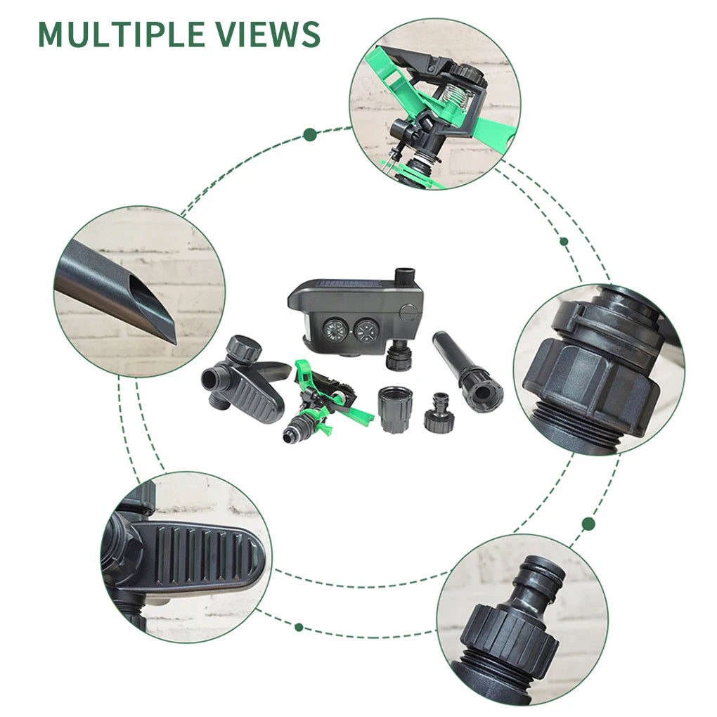 Sprynxie Solar Motion-Activated Animal Deterrent Sprinkler