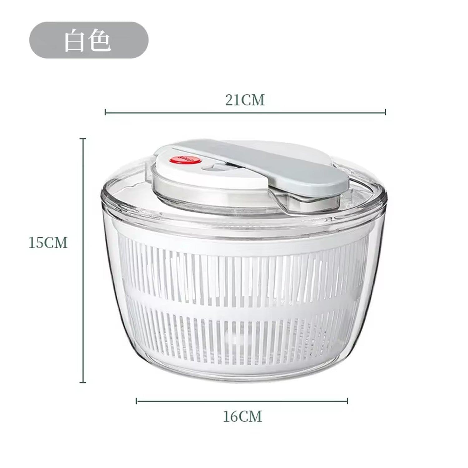Spinakux 4000ML Salad Spinner & Vegetable Washer