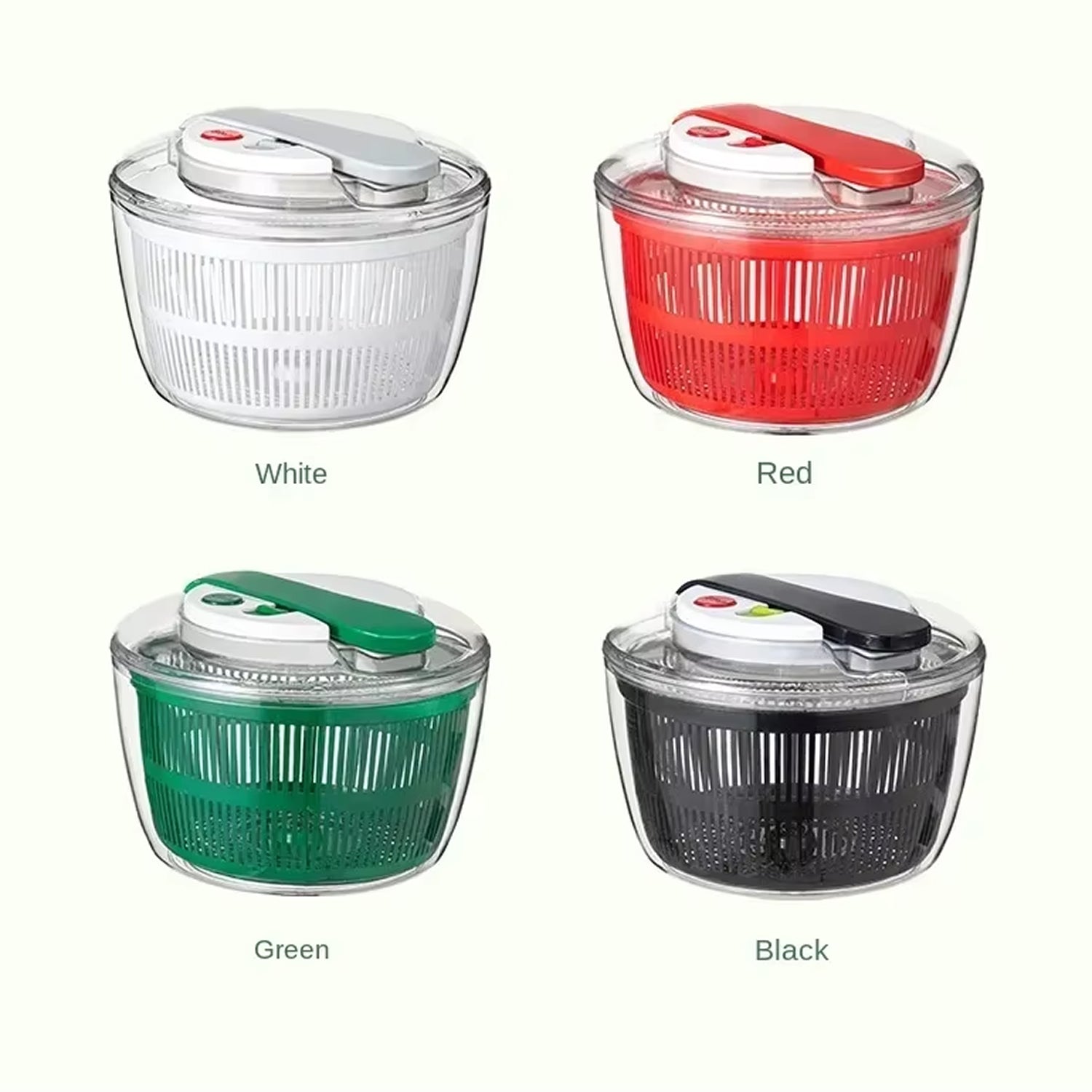 Spinakux 4000ML Salad Spinner & Vegetable Washer