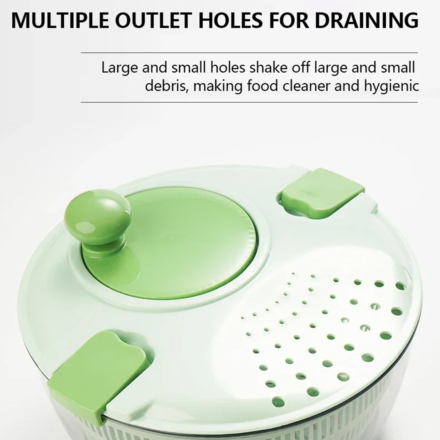 Spinakux 4000ML Salad Spinner & Vegetable Washer