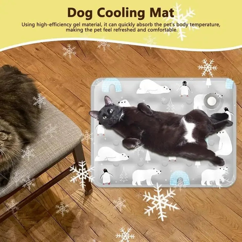 PawSycle Self-Activating Pet Cooling Mat for Cats & Dogs