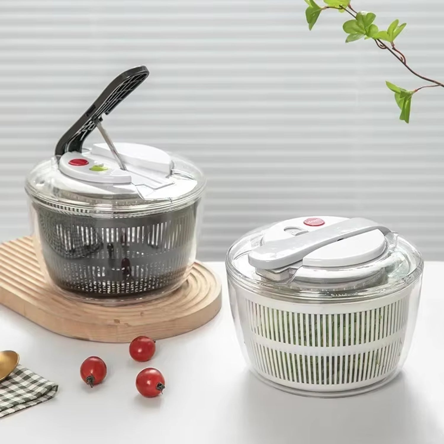 Spinakux 4000ML Salad Spinner & Vegetable Washer