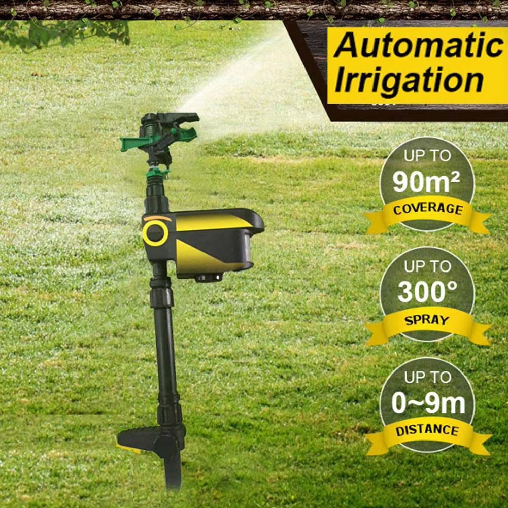 Sprynxie Solar Motion-Activated Animal Deterrent Sprinkler