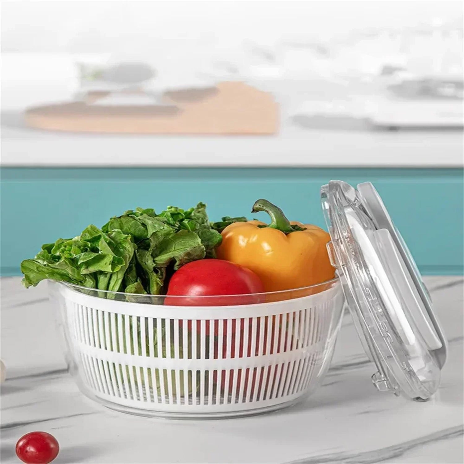 Spinakux 4000ML Salad Spinner & Vegetable Washer
