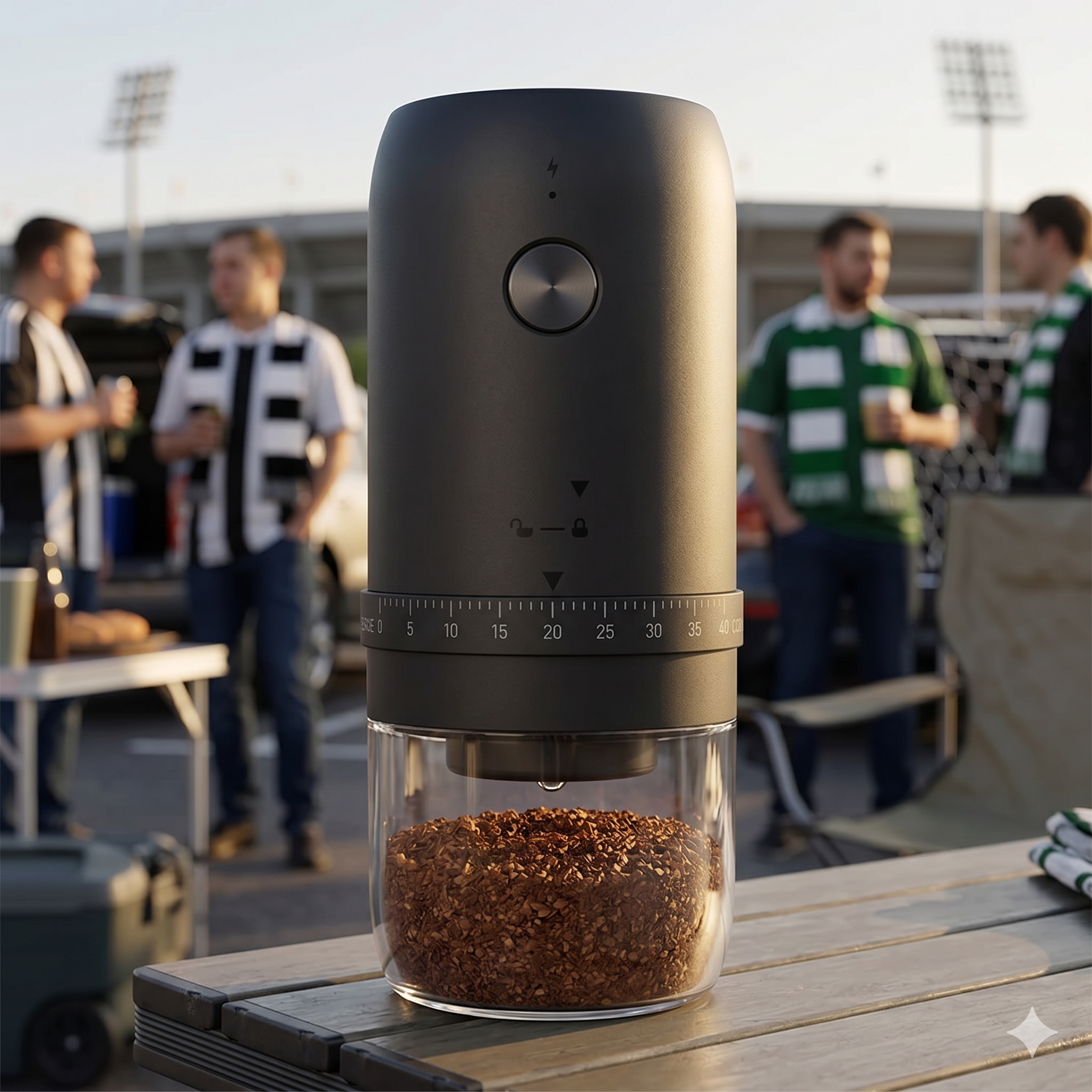 CofGrint Precision Ceramic Conical Burr Coffee Grinder