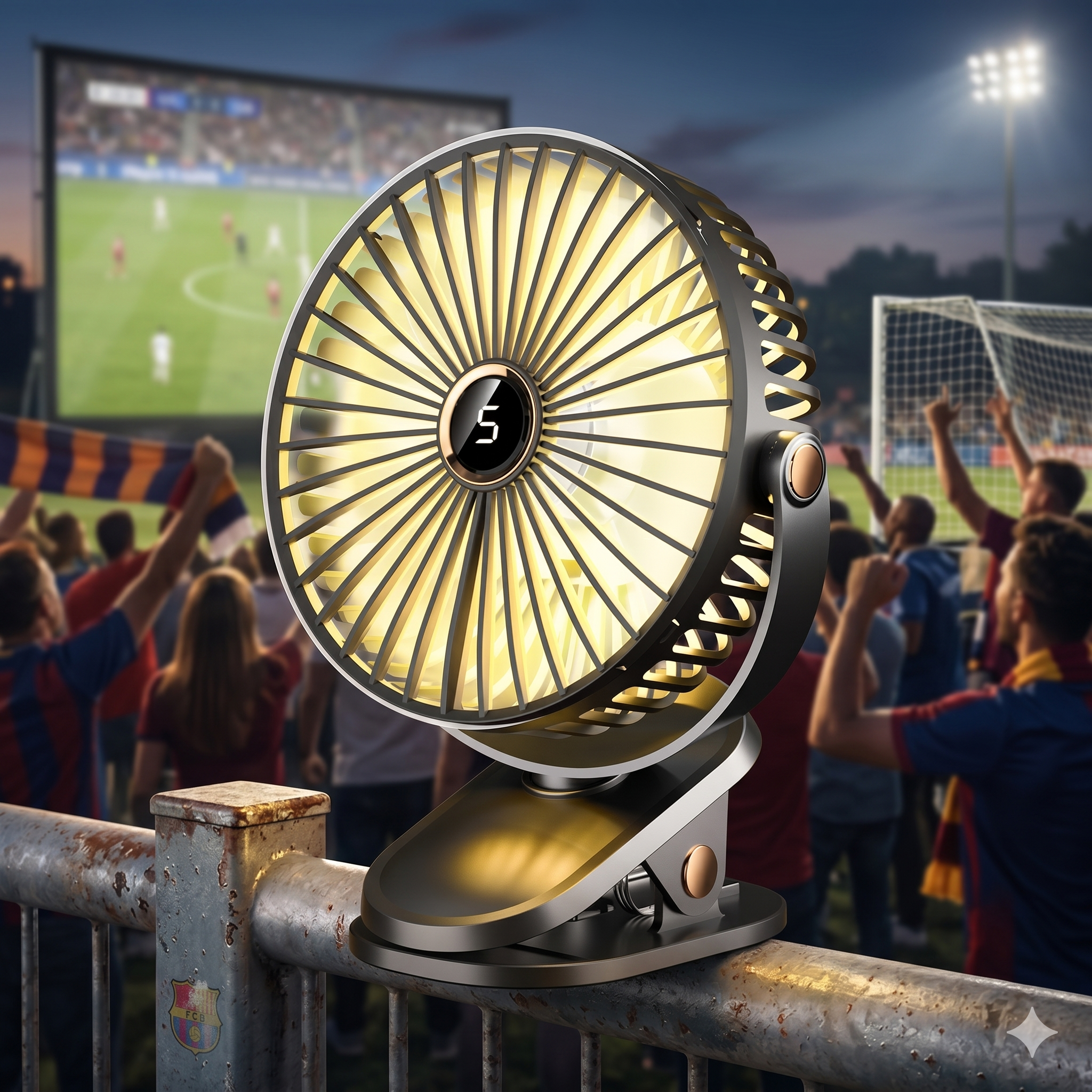 BreezMaxx - Clip On Fan For Outdoor Activities