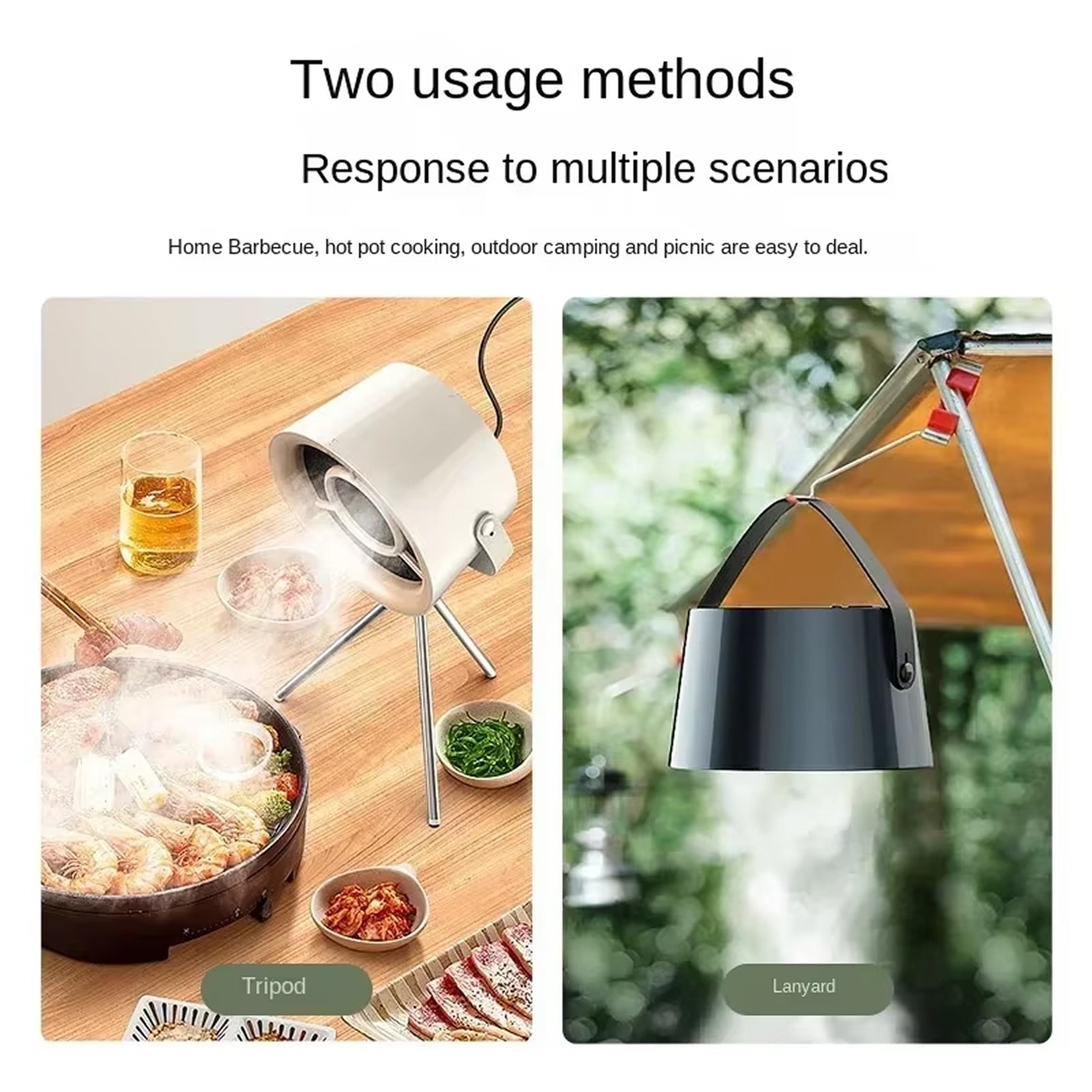 AirLifto - Portable Range Hood For Summer Trips