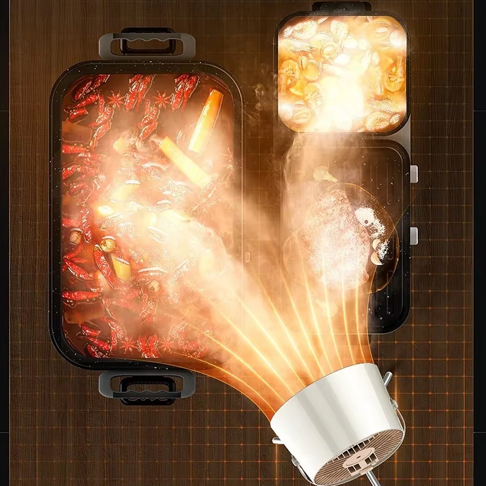 AirLifto - Portable Range Hood For Summer Trips