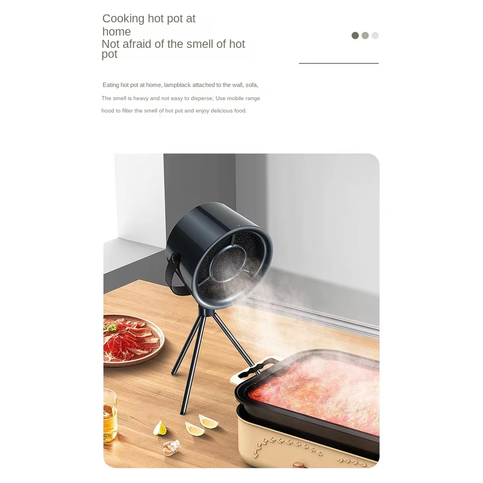 AirLifto - Portable Range Hood For Summer Trips