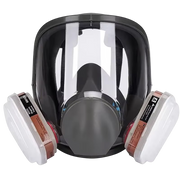 AiroLabix Dual Filtration Full Face Respirator Mask