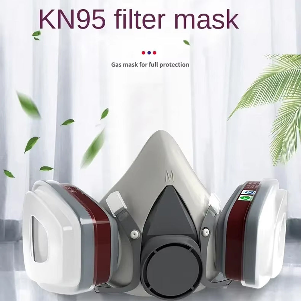 AiroLabix Dual Filtration Full Face Respirator Mask