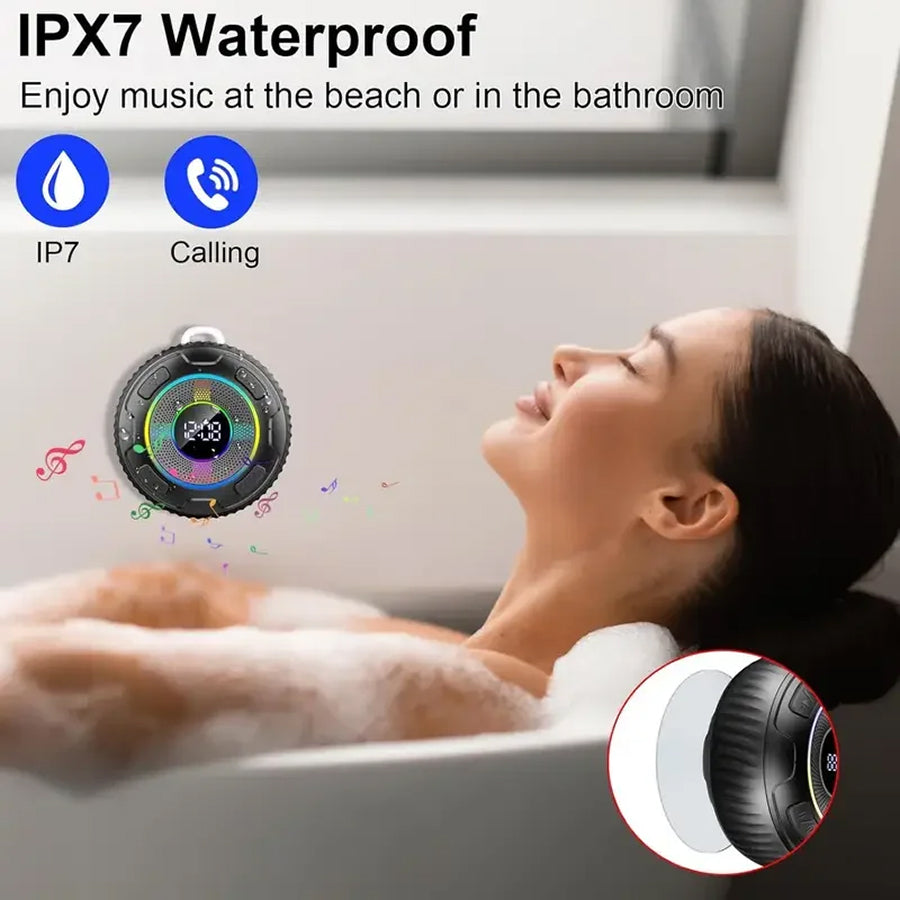 AquaTonye - Bathroom Bluetooth Speaker To Enjoy Shower