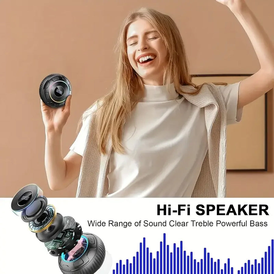 AquaTonye - Bathroom Bluetooth Speaker To Enjoy Shower