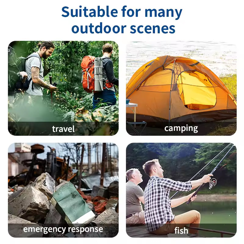 AquaZipo Portable Mini Water Filter for Hiking and Survival
