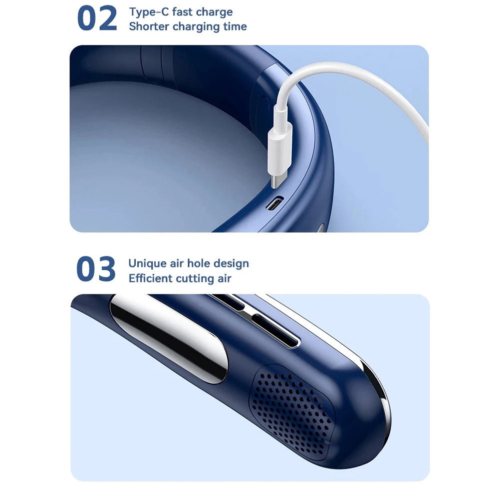AuraIcyy Wearable Neck Air Conditioner & Cooler Fan
