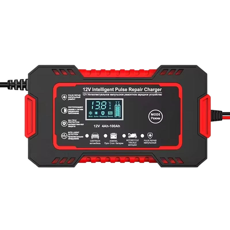 AutuBatex 12V Smart Battery Charger and Maintainer with Pulse Repair