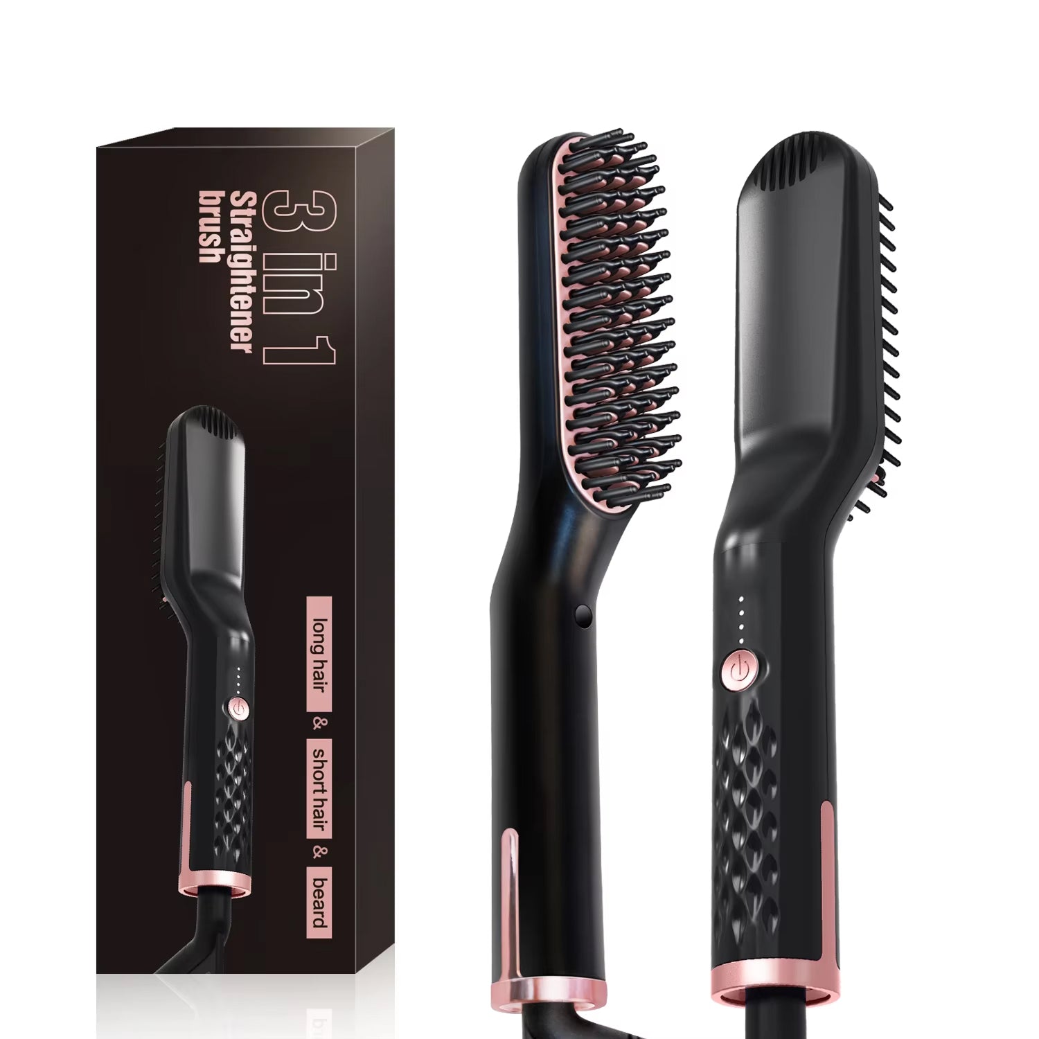 BeardBann Ionic Ceramic Beard Straightener for Men