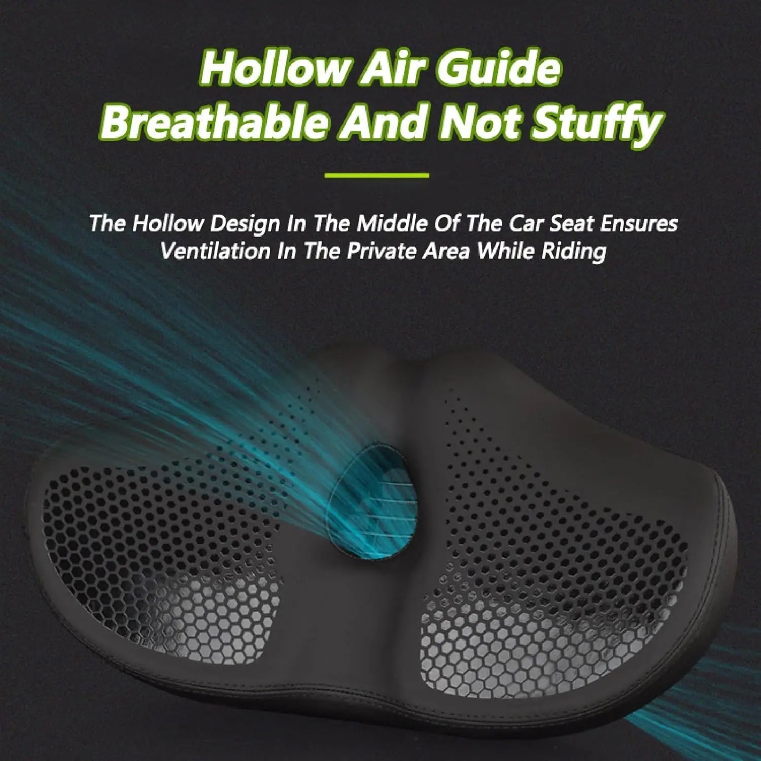 BiekoLux Noseless Ergonomic Bike Seat for Maximum Comfort