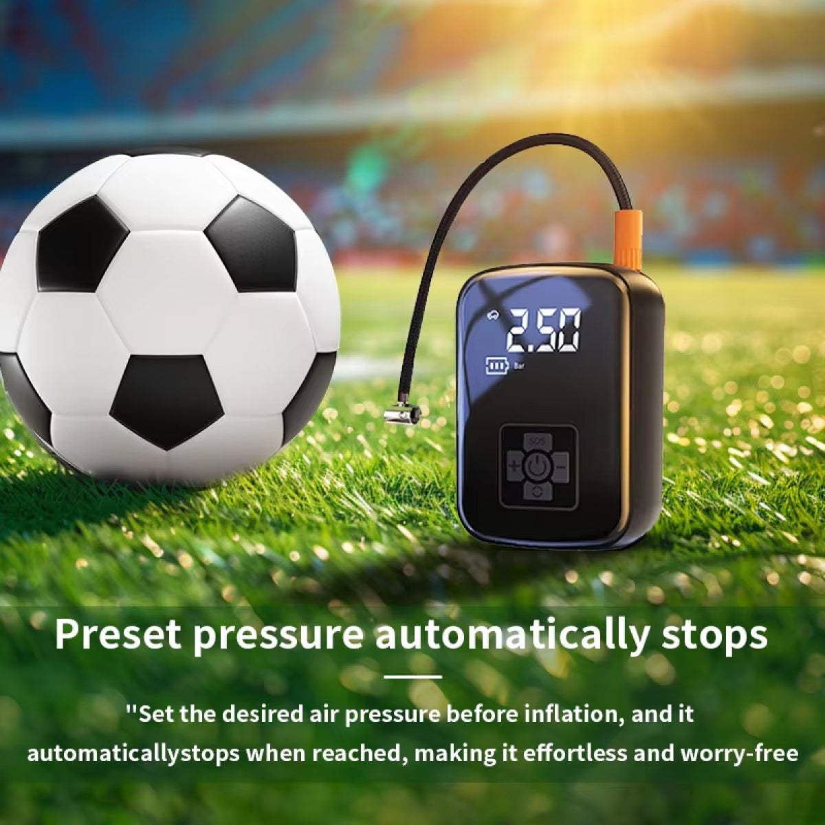 BlitzoPum - Cordless Tyre Inflator For All Your Needs