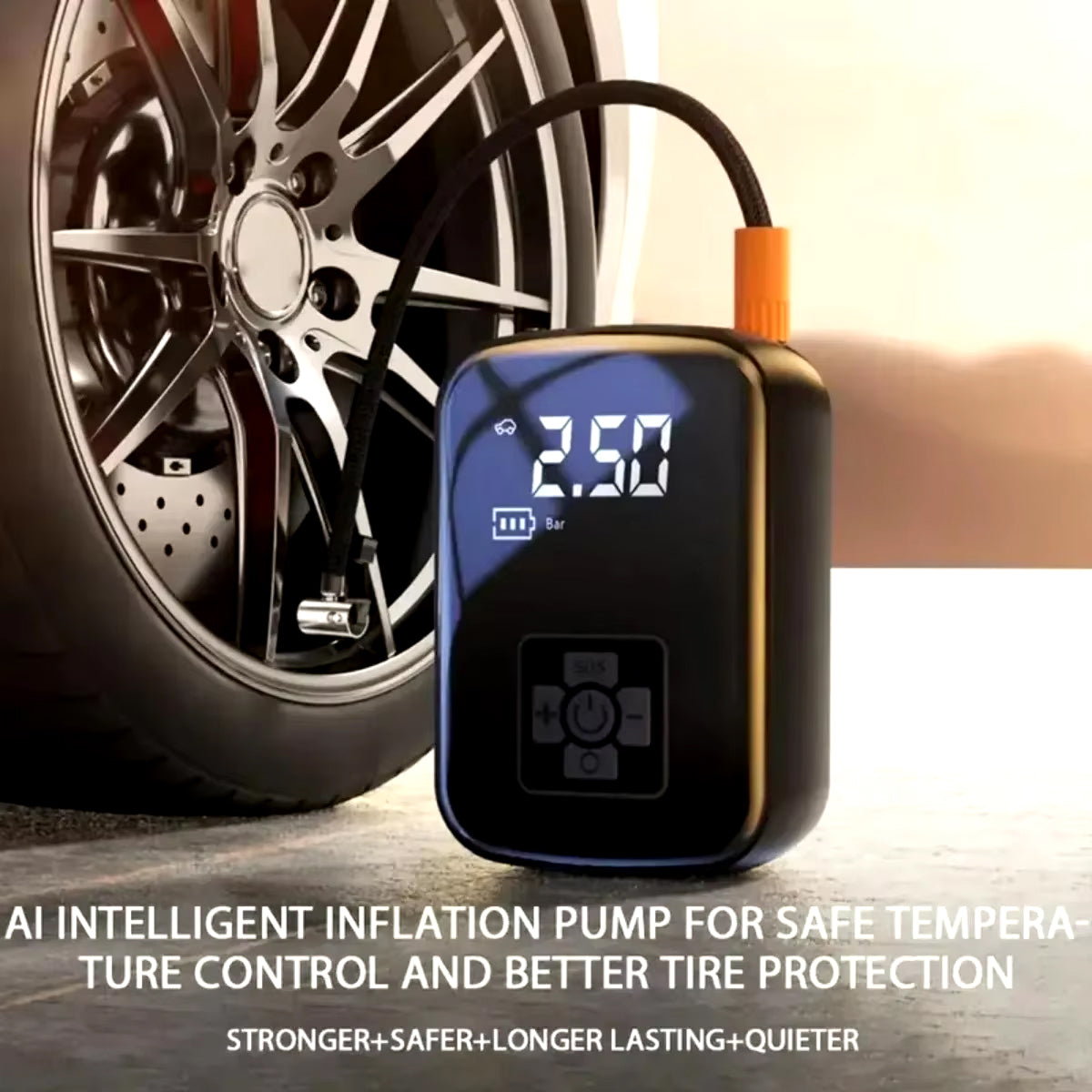 BlitzoPum - Cordless Tyre Inflator For All Your Needs