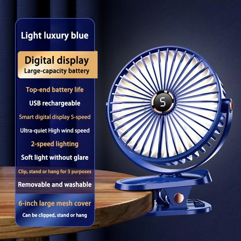 BreezMaxx - Clip On Fan For Outdoor Activities