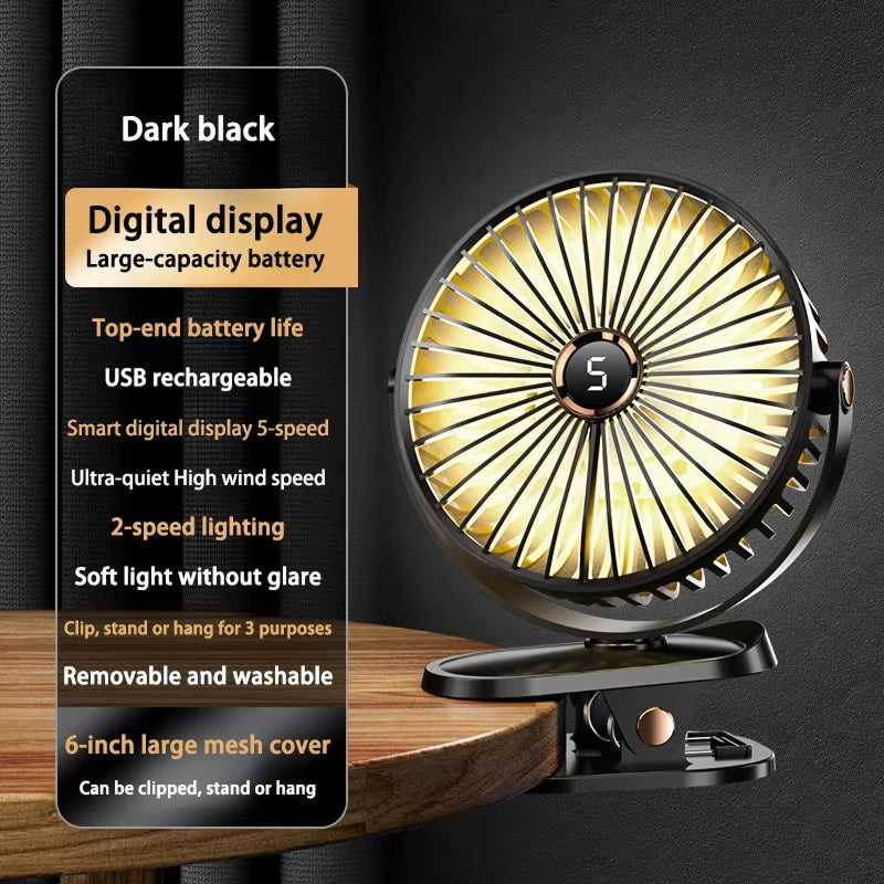 BreezMaxx - Clip On Fan For Outdoor Activities