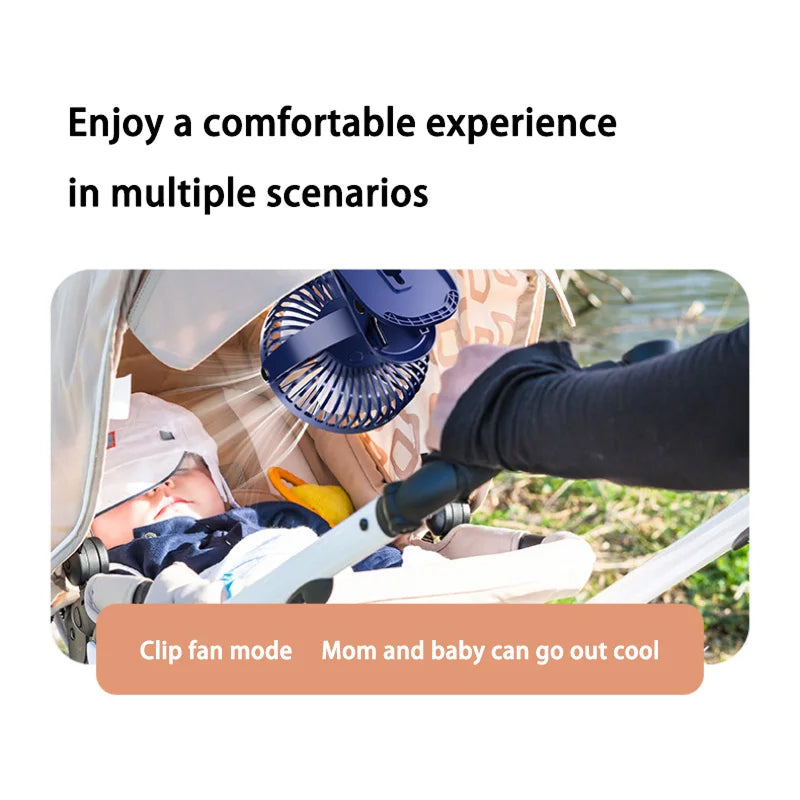 BreezMaxx - Clip On Fan For Outdoor Activities