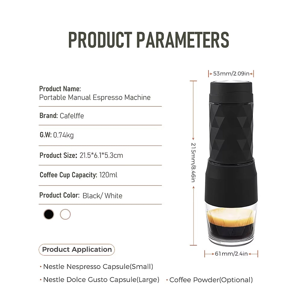 BrewNoma - Portable Espresso Maker For Summer Trips
