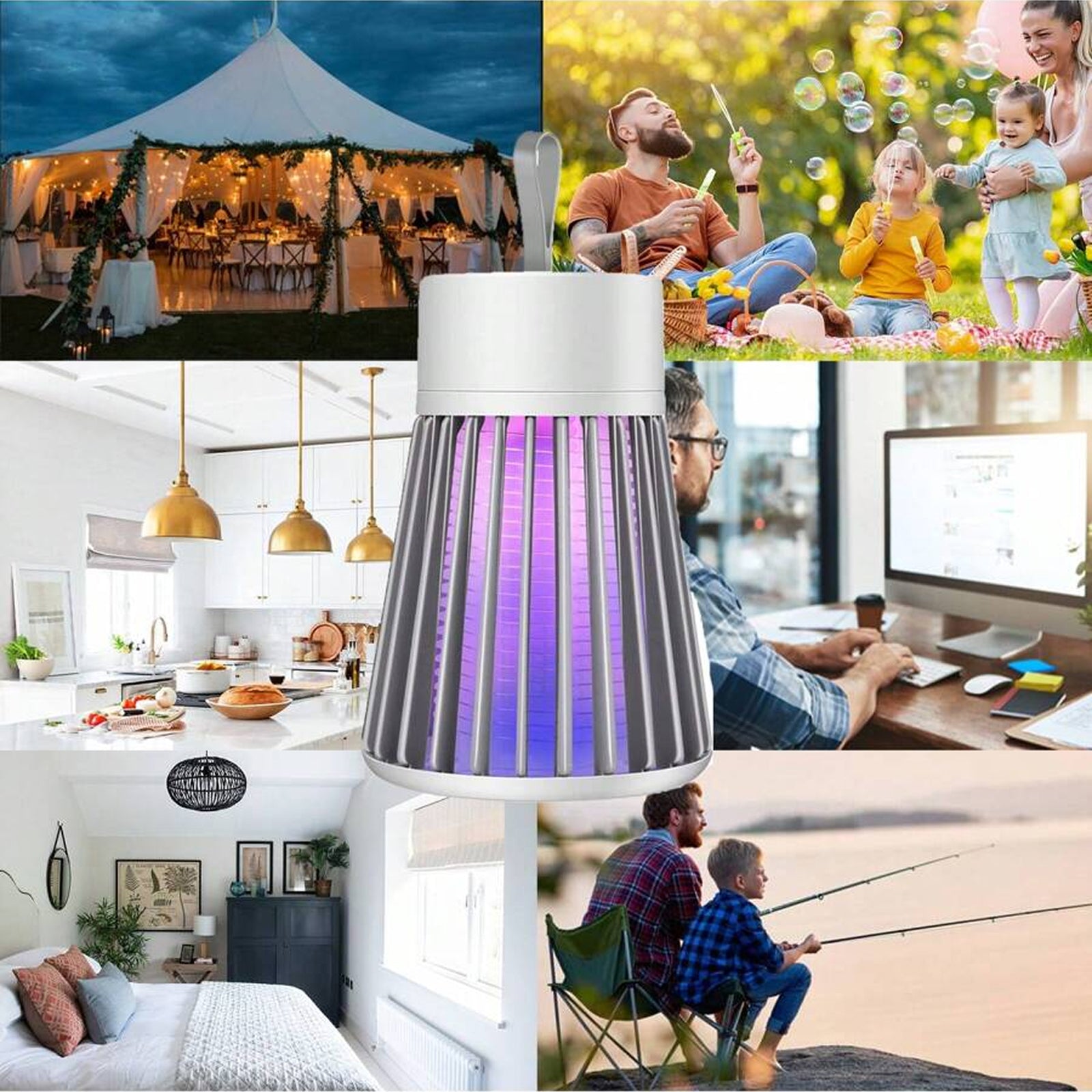 BuzziOff - Bug Zapper For Family In The Summer