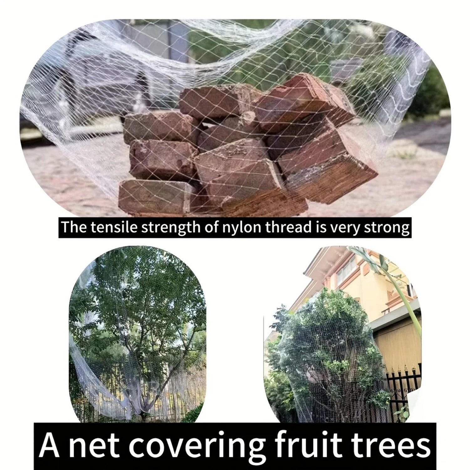 NetaVrax Bird Netting for Fruit Trees and Crops