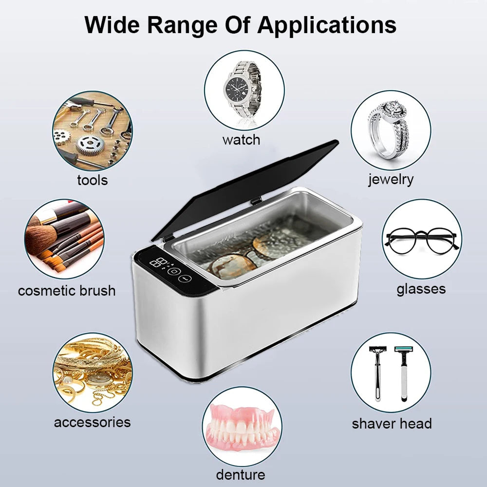 ClariVexi  Professional Ultrasonic Jewelry Cleaner for Home Use