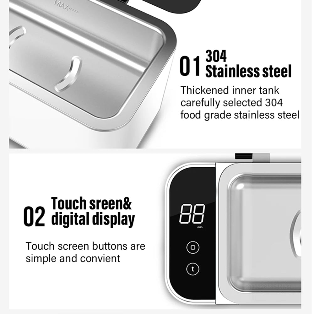 ClariVexi  Professional Ultrasonic Jewelry Cleaner for Home Use
