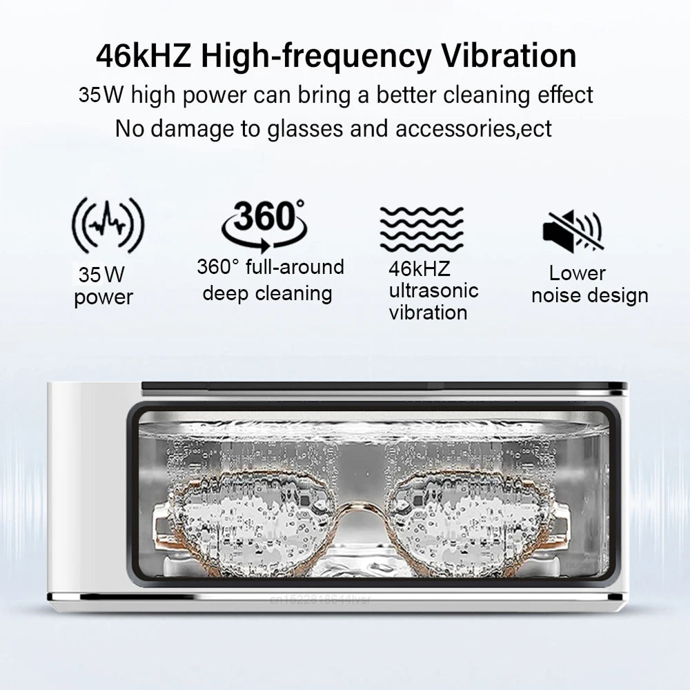ClariVexi  Professional Ultrasonic Jewelry Cleaner for Home Use