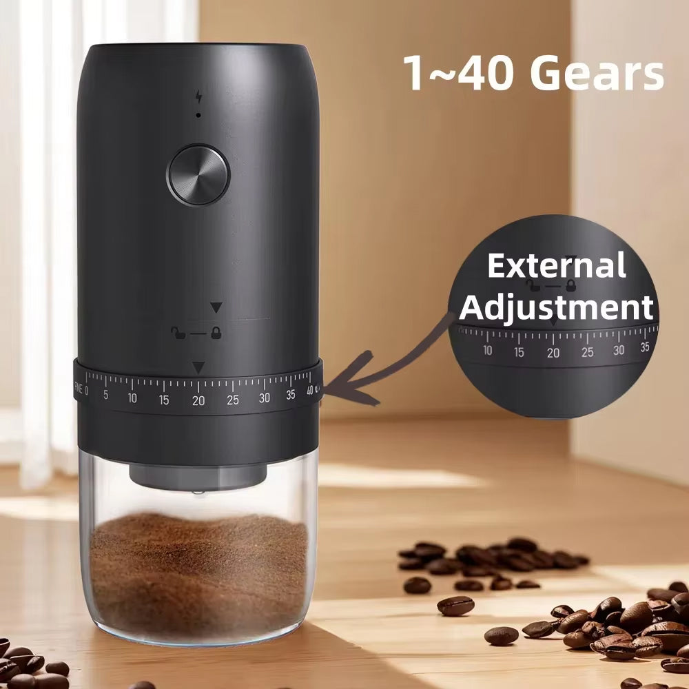 CofGrint Precision Ceramic Conical Burr Coffee Grinder
