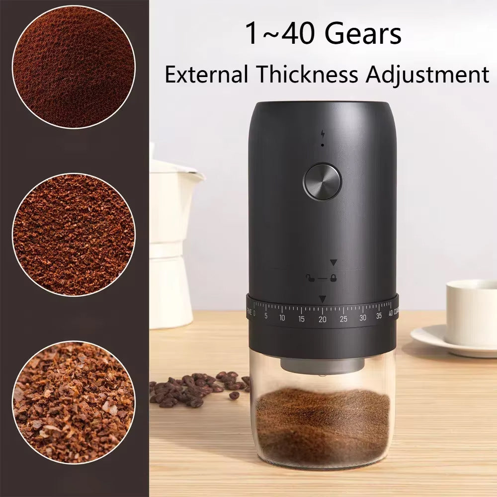 CofGrint Precision Ceramic Conical Burr Coffee Grinder