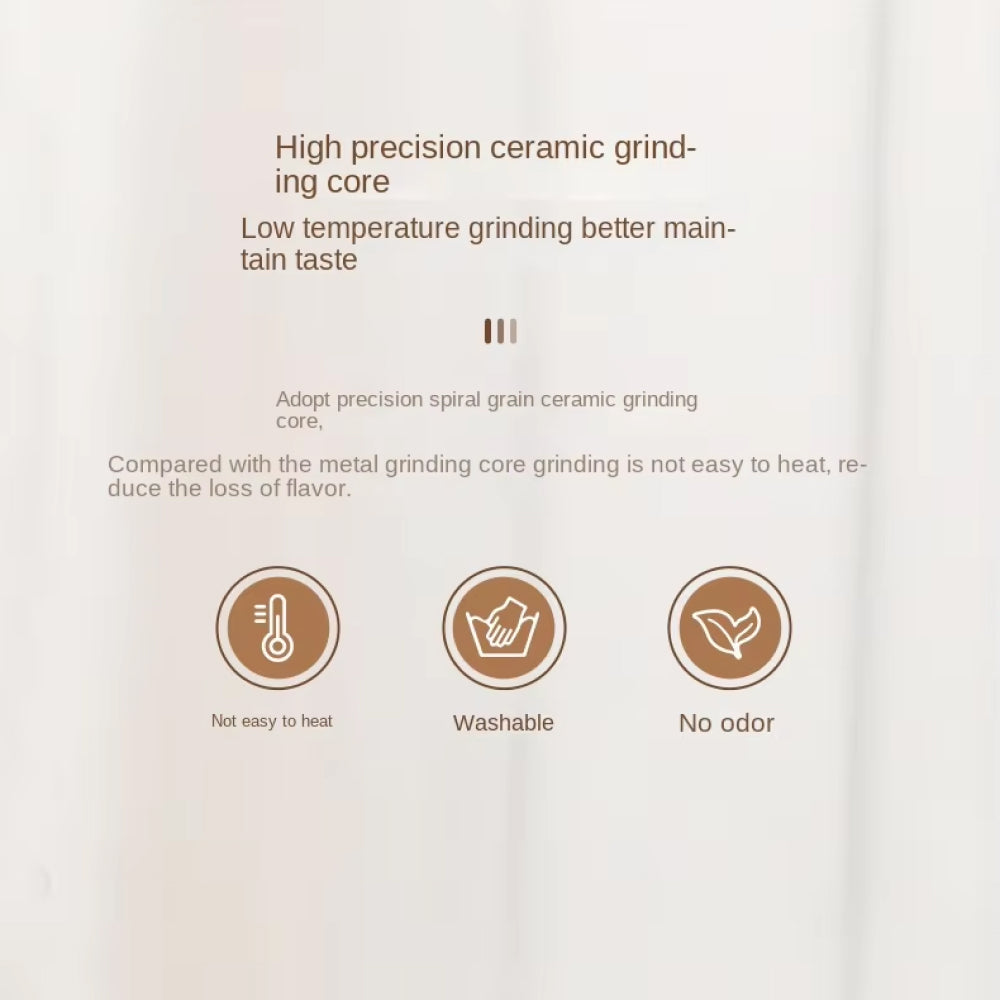 CofGrint Precision Ceramic Conical Burr Coffee Grinder