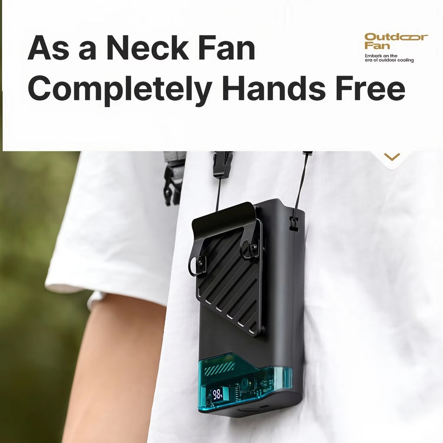 CycloFani - Waist Fan For Outdoor Activities