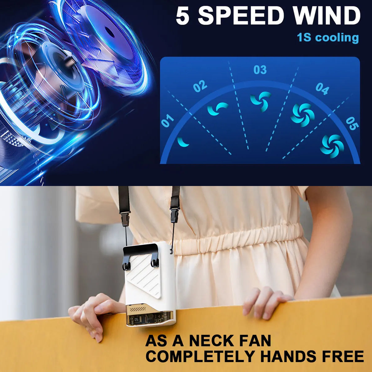 CycloFani - Waist Fan For Outdoor Activities