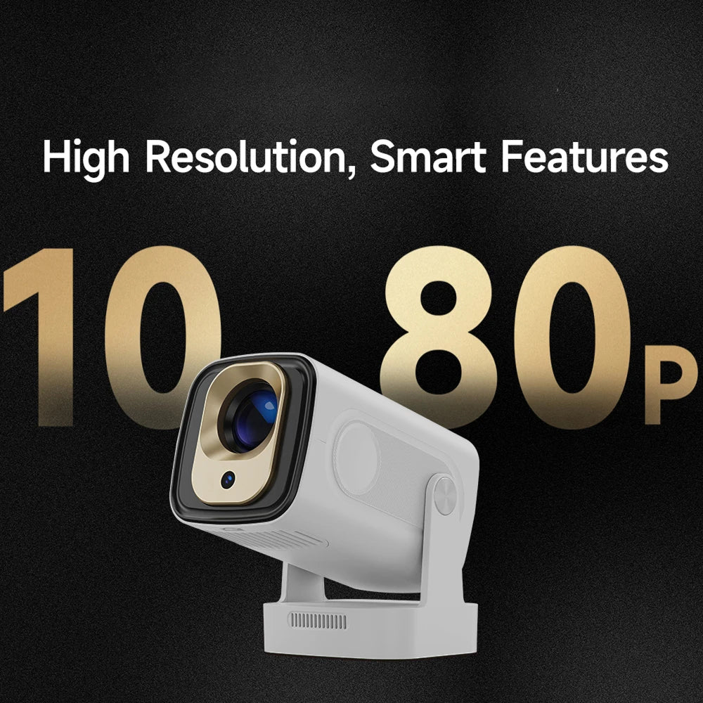 DayeeView Smart Outdoor Projector 1080P with 4K Support