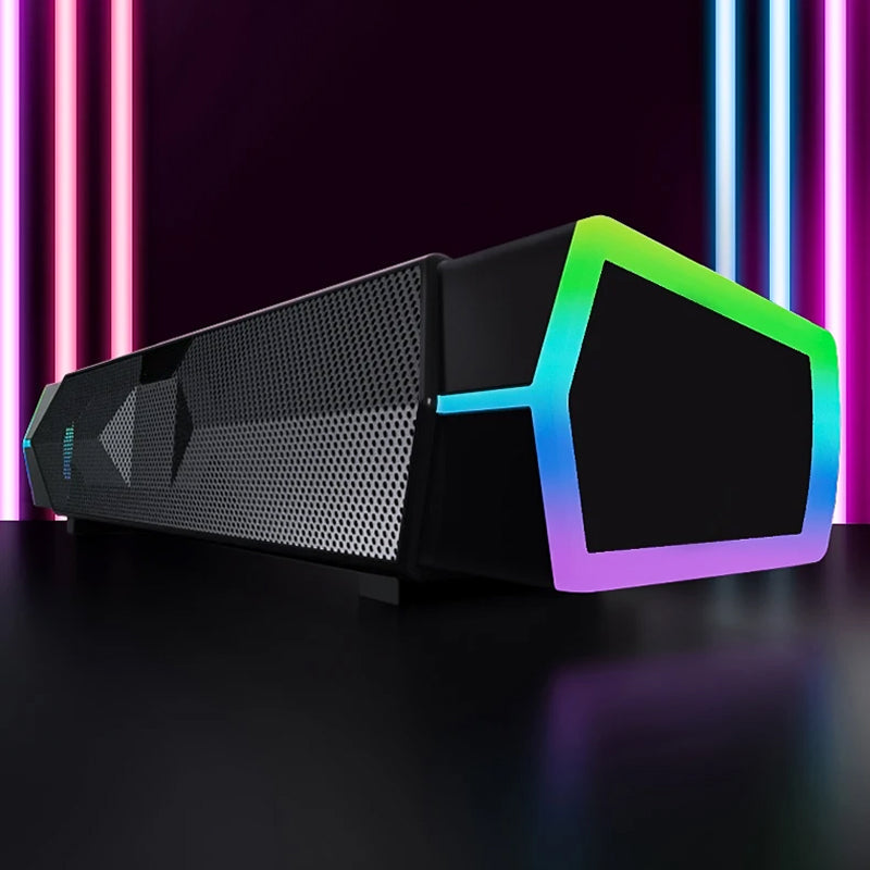 EchoePane RGB Bluetooth Computer Desktop Speakers