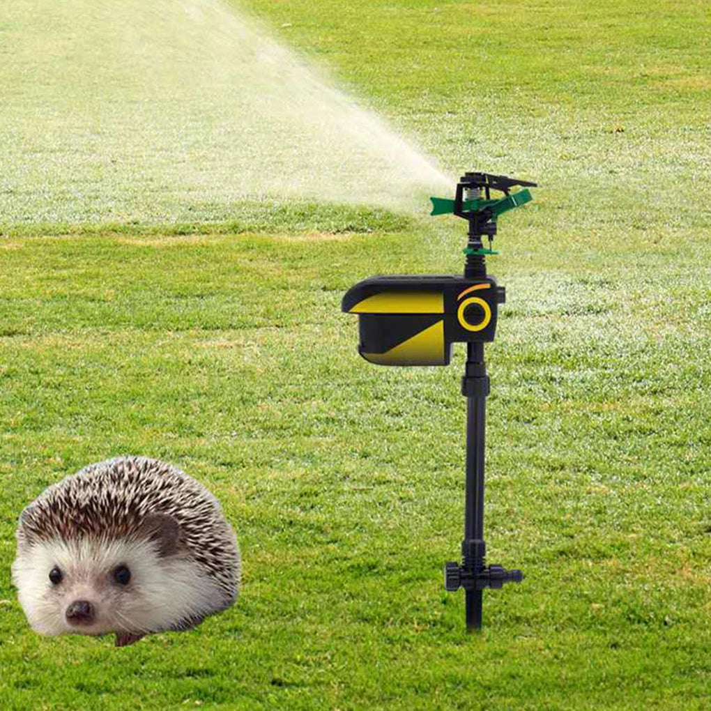 Sprynxie Solar Motion-Activated Animal Deterrent Sprinkler