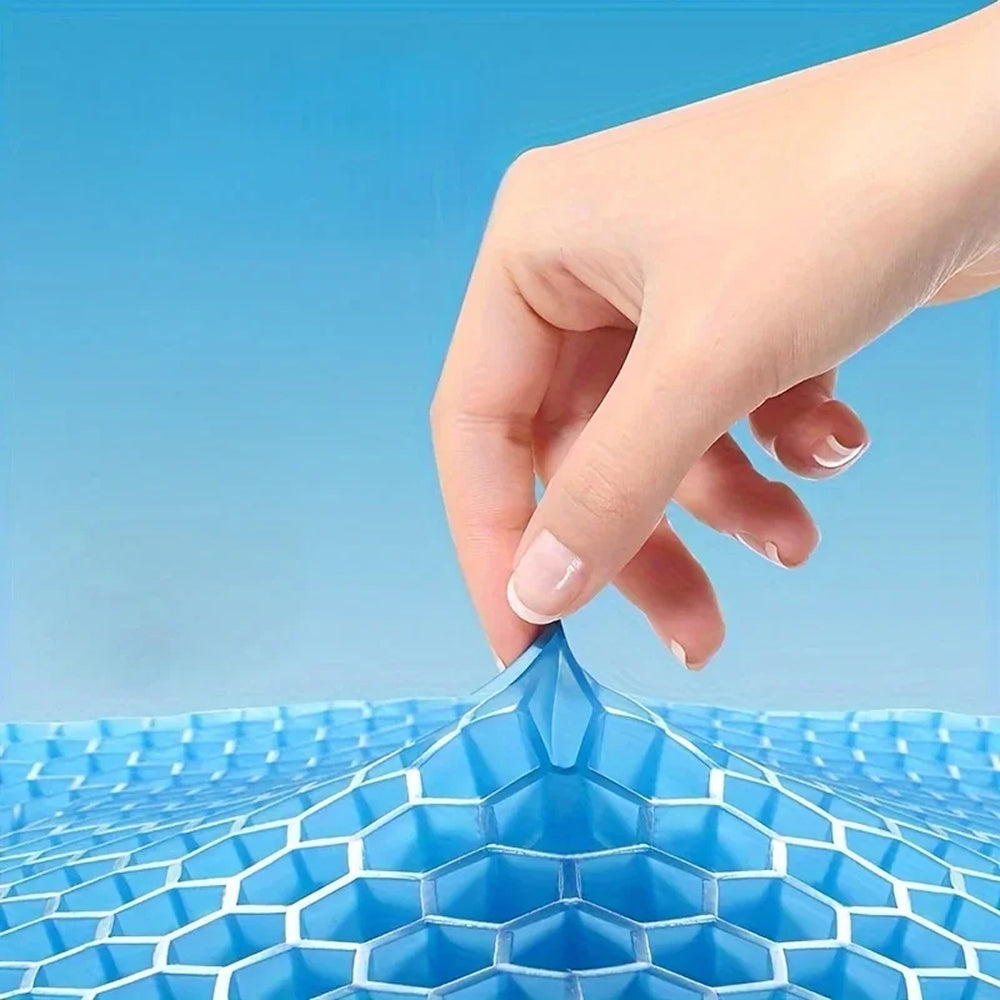 FloatiePad Breathable Honeycomb Gel Seat Cushion for Tailbone Relief