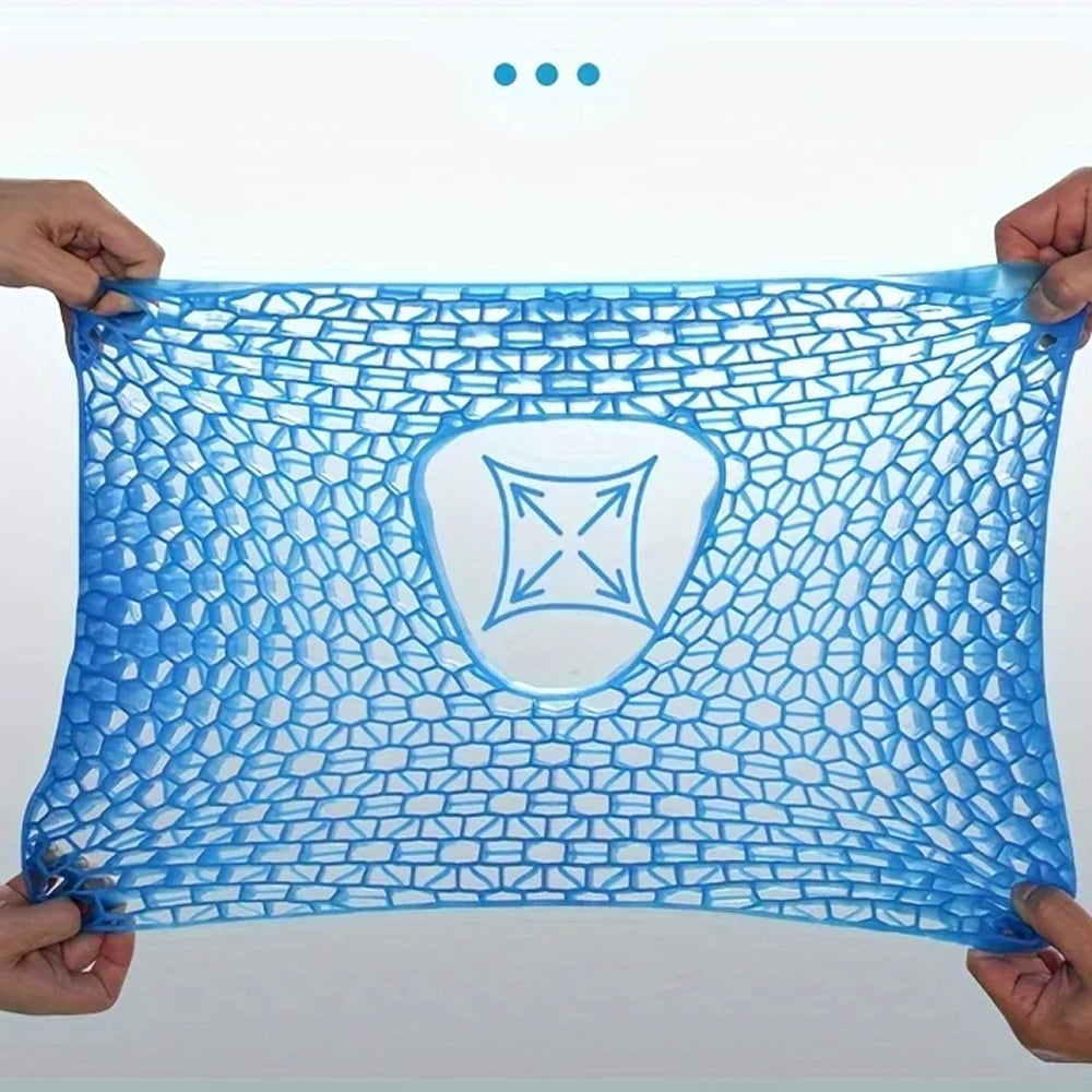 FloatiePad Breathable Honeycomb Gel Seat Cushion for Tailbone Relief