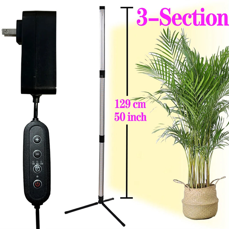 FloraFluxi Full-Spectrum 32W LED Grow Lights for Indoor Plants