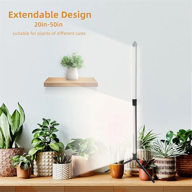 FloraFluxi Full-Spectrum 32W LED Grow Lights for Indoor Plants