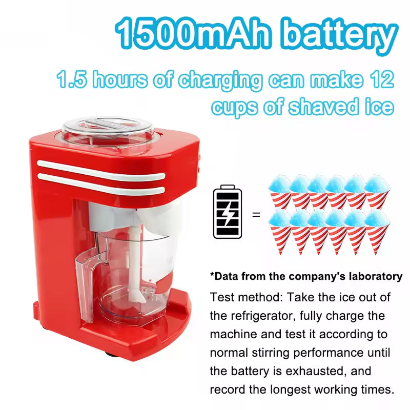FrosTiora - Slushy Machine For Making Shaved Ice In The Summer
