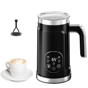 FrothoMat Automatic Milk Frother with 5 Preset Modes and LED Display