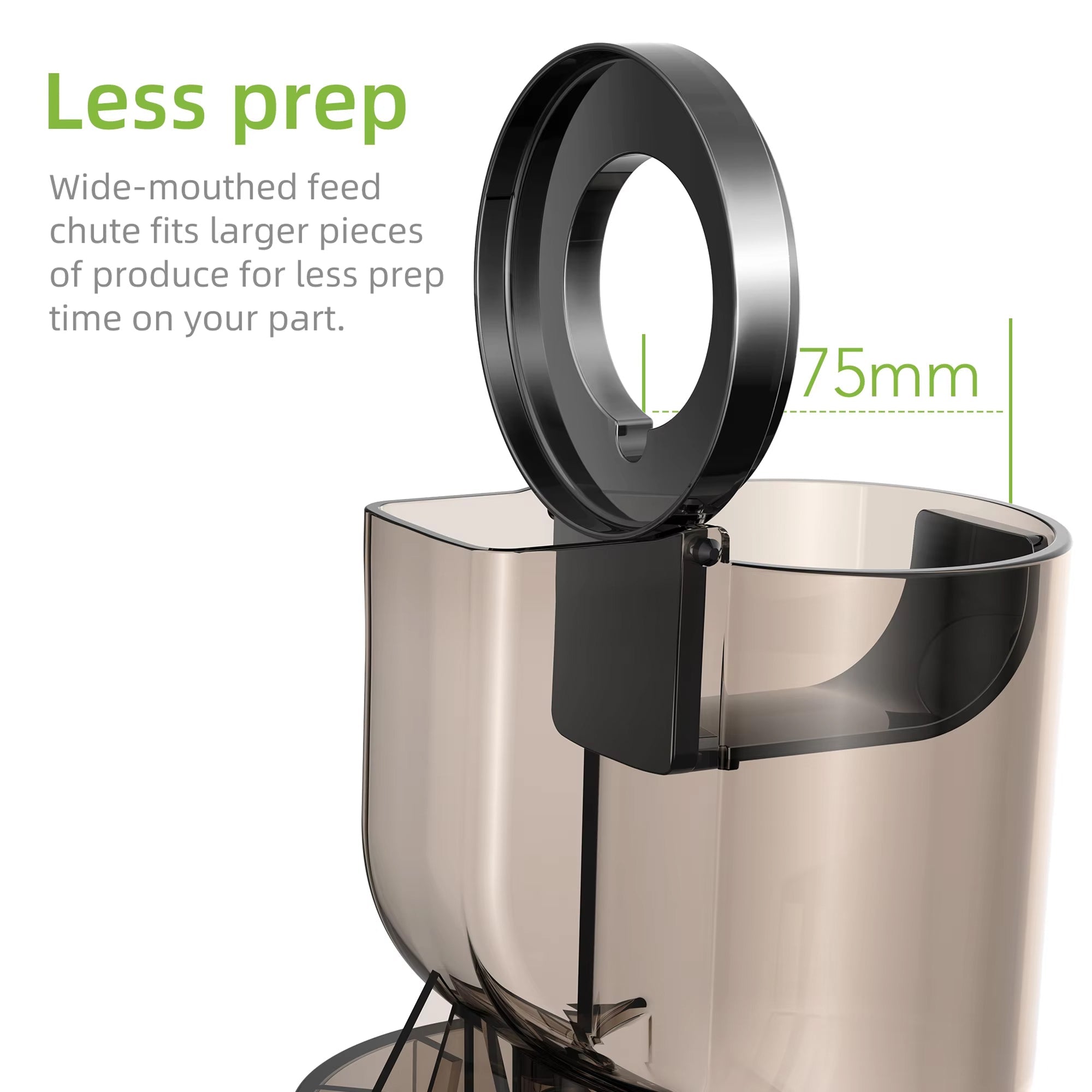 FruitTusii Cold Press Slow Masticating Juicer