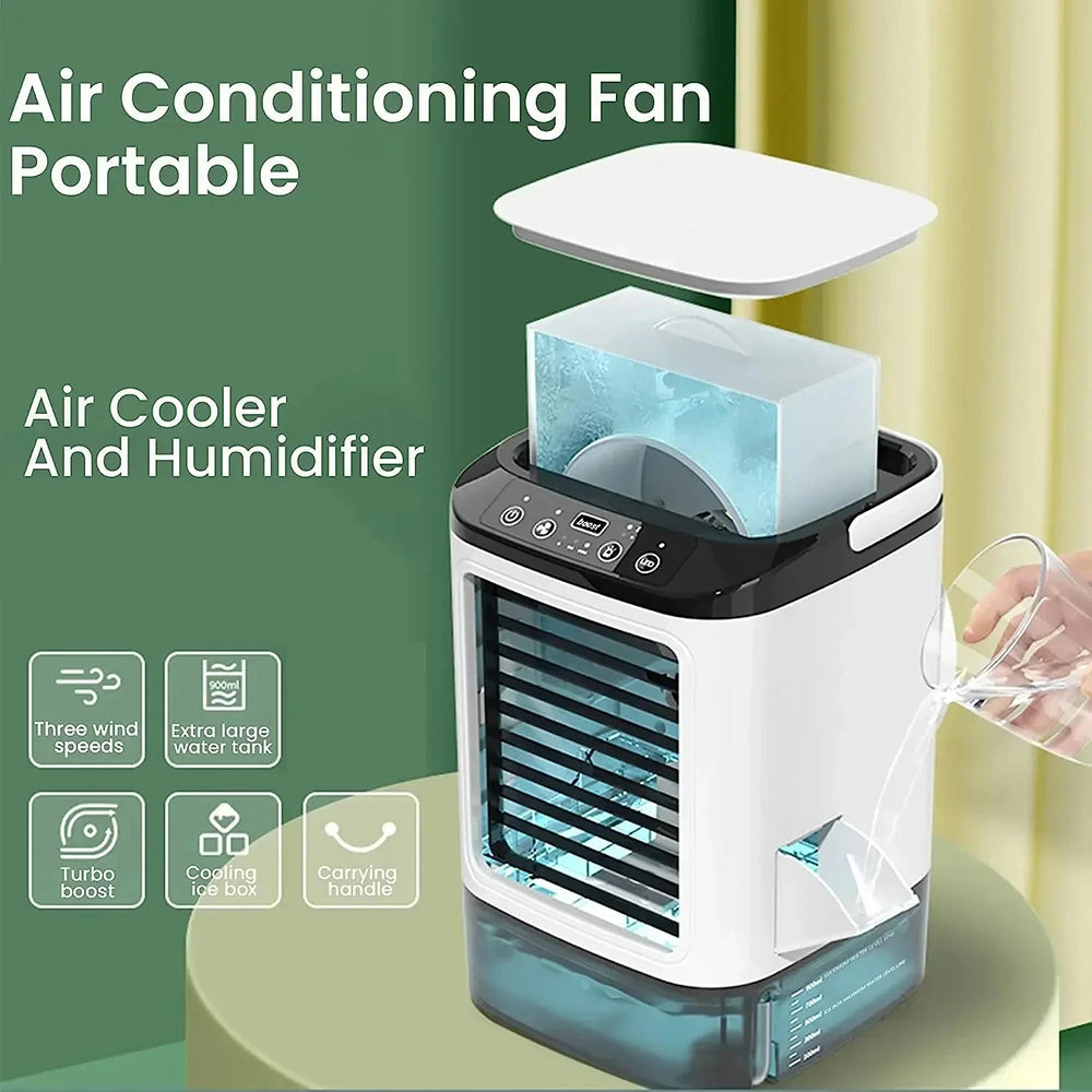 GlaciVyex Portable USB Personal Air Cooler and Humidifier